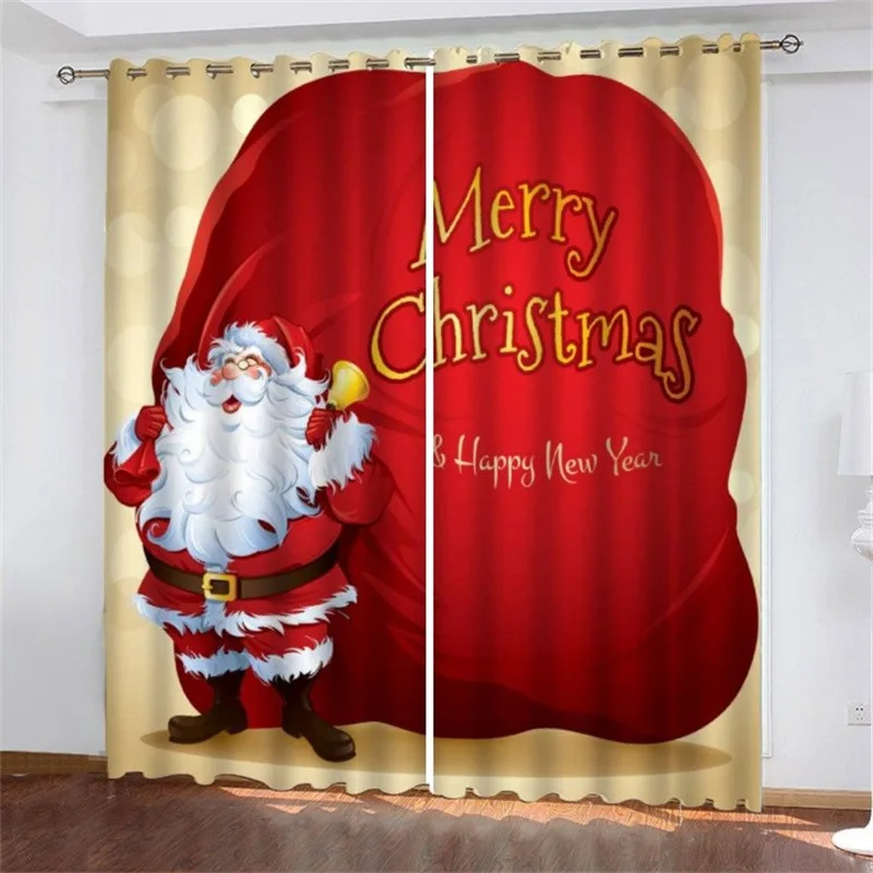 3d printed curtain printed blackout curtain christmas curtains for window