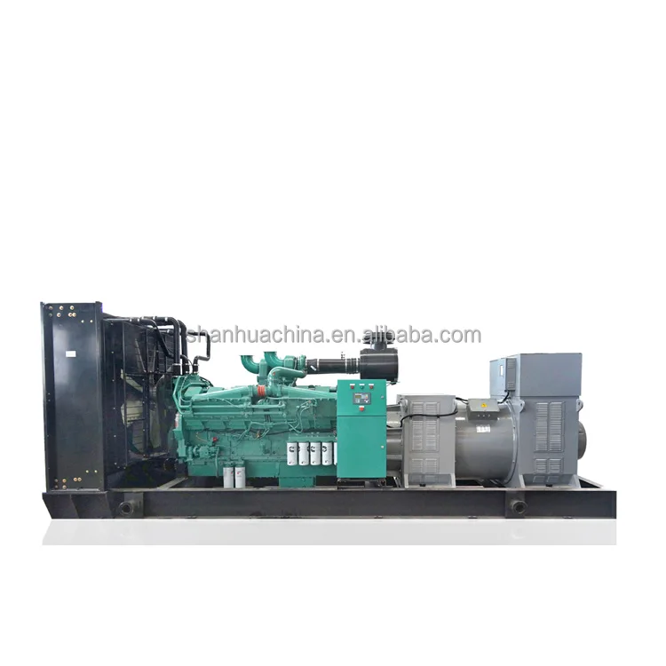 Longevity 1500kva Open Frame Diesel Generator Industrial Use Efficiency Backup Power Generator