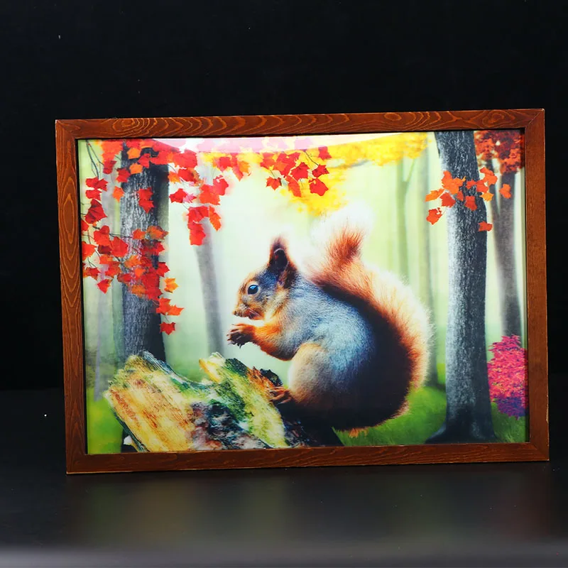 Печатная фабрика 3d линзовидная картина с