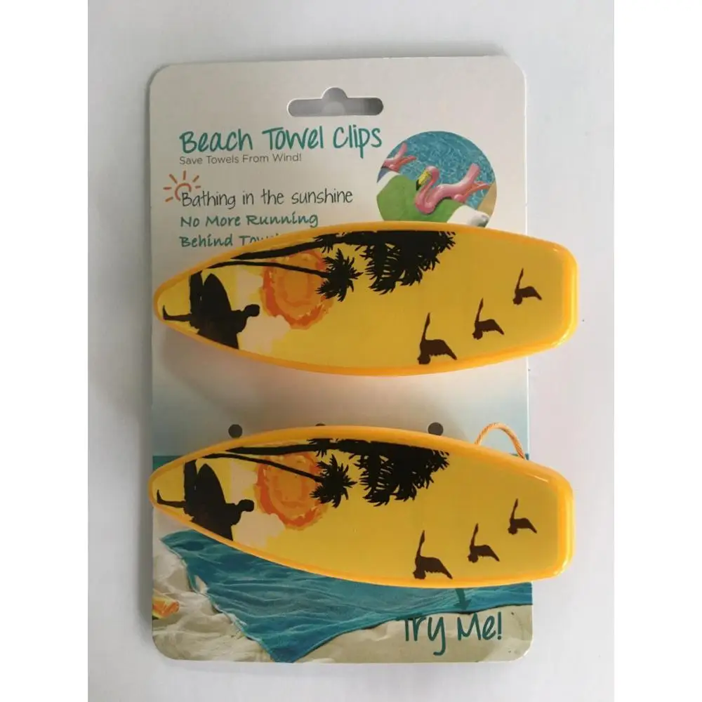 
Wholesale animal shape plastic beach towel clips 