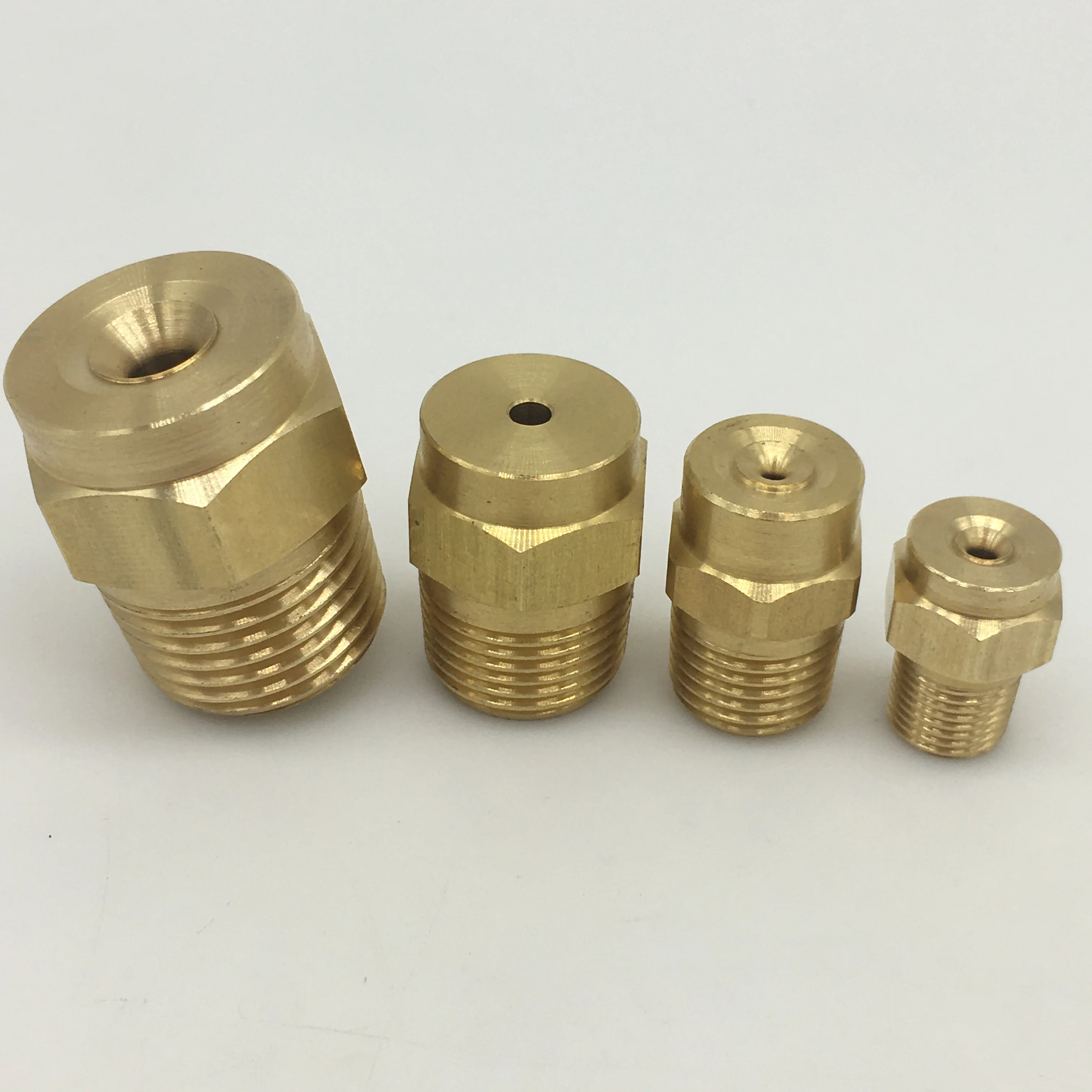 Латунная насадка для распыления воды с полным конусом угол 1/8 дюйма 1/4 90 или 120 градусов