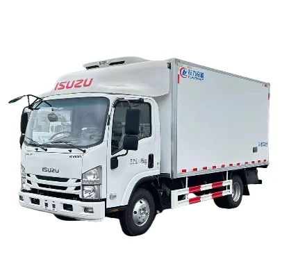 Isuzu 2 3 4 5 6 7 8 10 Tons Refrigerated Freezer Minil Refrigerator Van Box And Truck For Meat Transportation