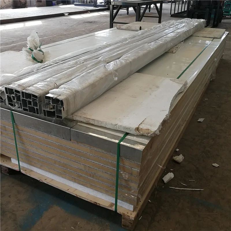 composite frp grp fiberglass xps extruded polystyrene sandwich panels for cold storage room
