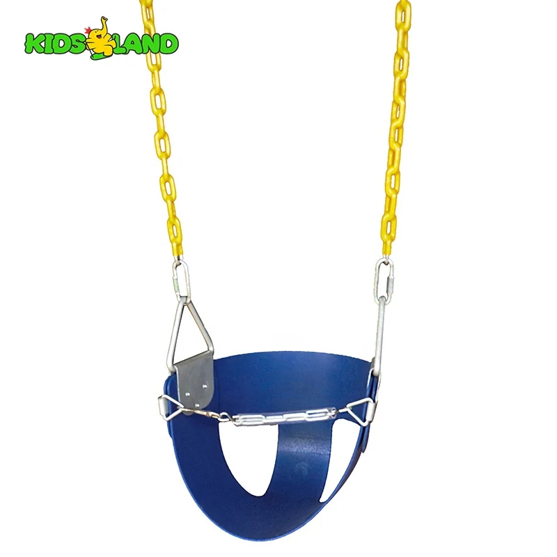 Outdoor Kid Half Bucket Toddler Swing Playground Accessory Baby Swings