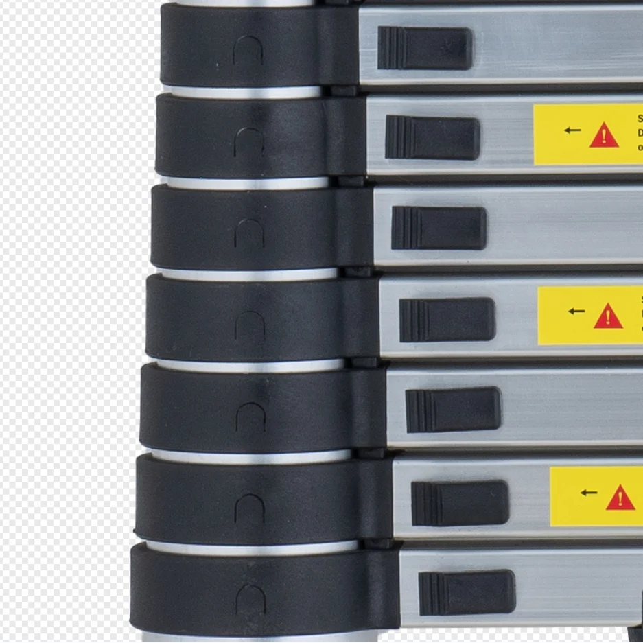 Combination Extension Ladder Folding Step Ladder Telescopic Ladder Telescopic Foldable Extension Aluminum Modern Apartment 9cm