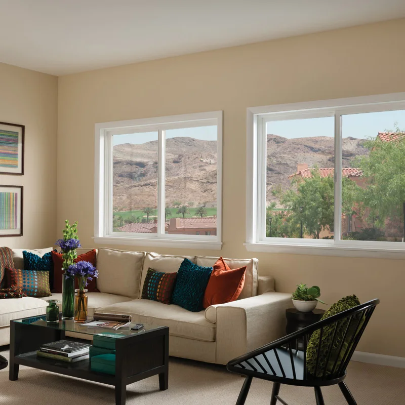 Customised square Aluminium Glass Sliding windows Household Aluminium Sliding windows