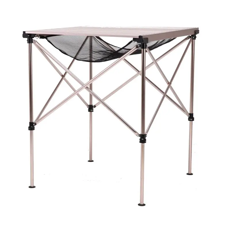 Outdoor Folding Dining Table Portable Aluminum Alloy Dinner Camping Picnic Foldable Table