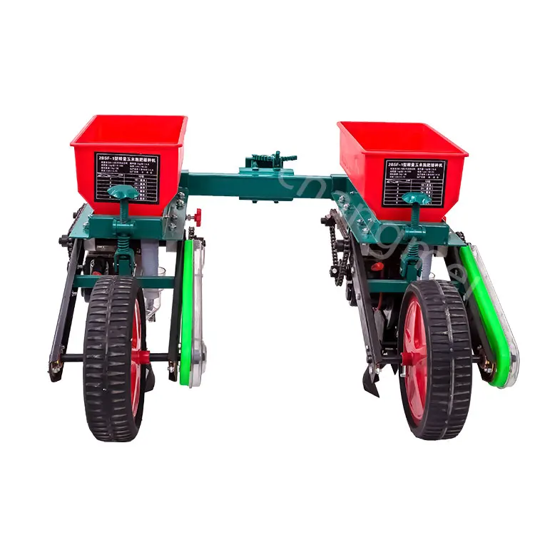 Farm machines agriculture land machinery walking tractor single row corn planter for sale