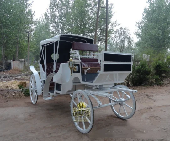 OEM подержанная Золушка Тыква принцесса свадебная каретка лошадь тянутая карета Королевский лошадь трейлер для продажи