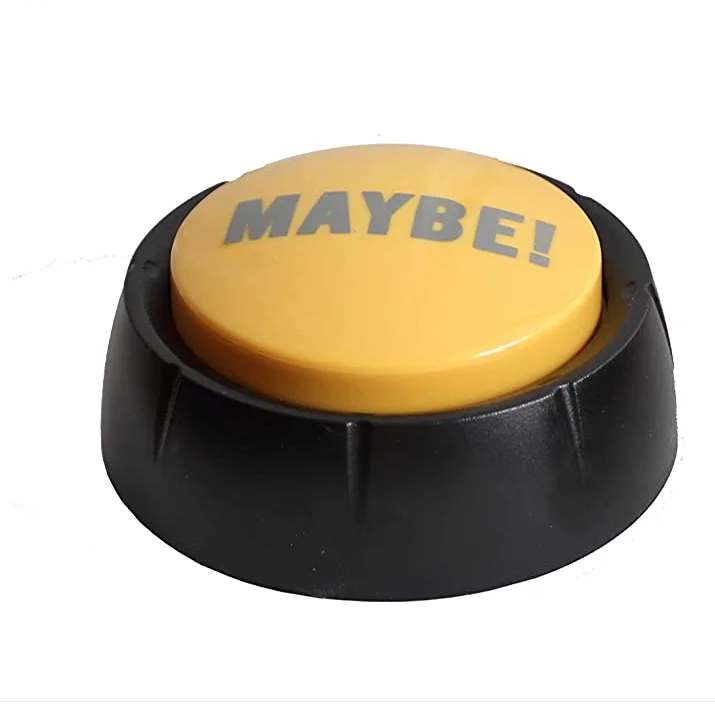 CE EN71 Voice Recording Button Easy Button Record 30 Seconds Talking Message Funny Office Gift prerecorded sound button battery