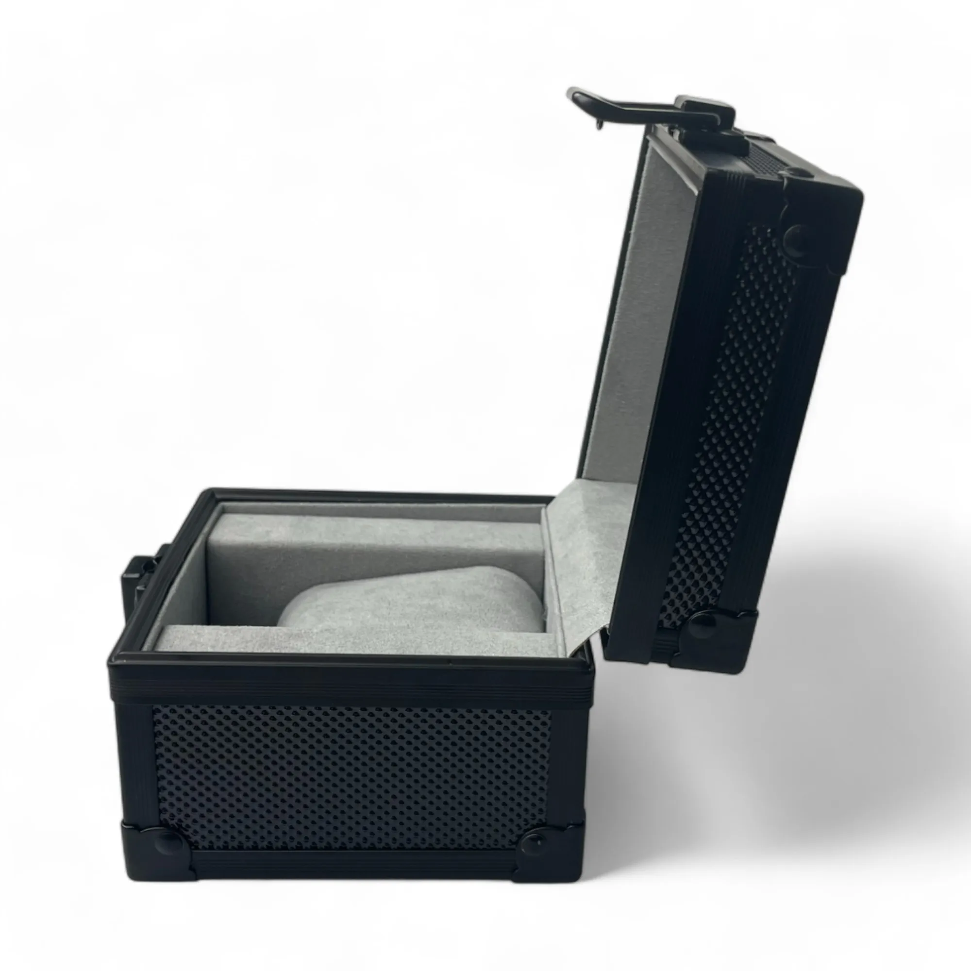 Travel aluminum toolbox,watch show accessory storage box watch case storage box with pillows