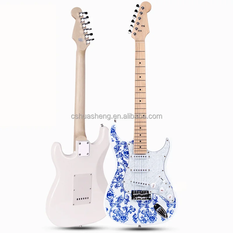 Wholesale Electric Guitar 39 Inch 6 Strings Beginner Erexercise Guitar 21 Frets Beginners Self-study Stringed Instrument
