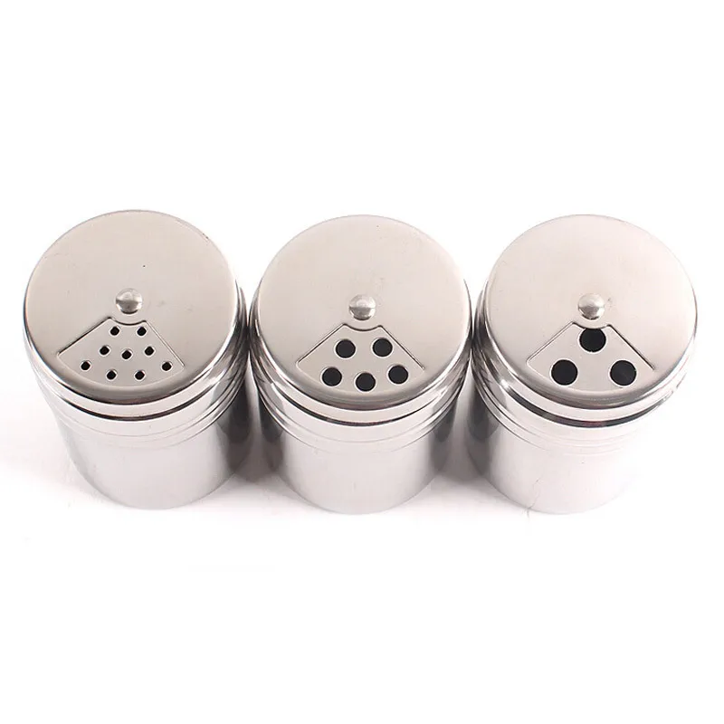 Herb & Spice Tools Camping Cooking Apothecary Jars Spice Jar Seasoning Pot Stainless Steel