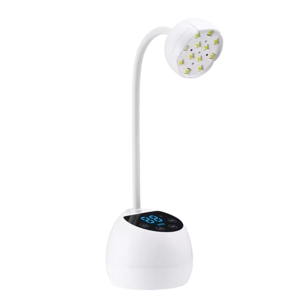 Infrared Sensor M2 Portable Rechargeable Cordless Soft Gel Tips Curing Lamp Flexible Smart Touch UV LED Nail Lamp