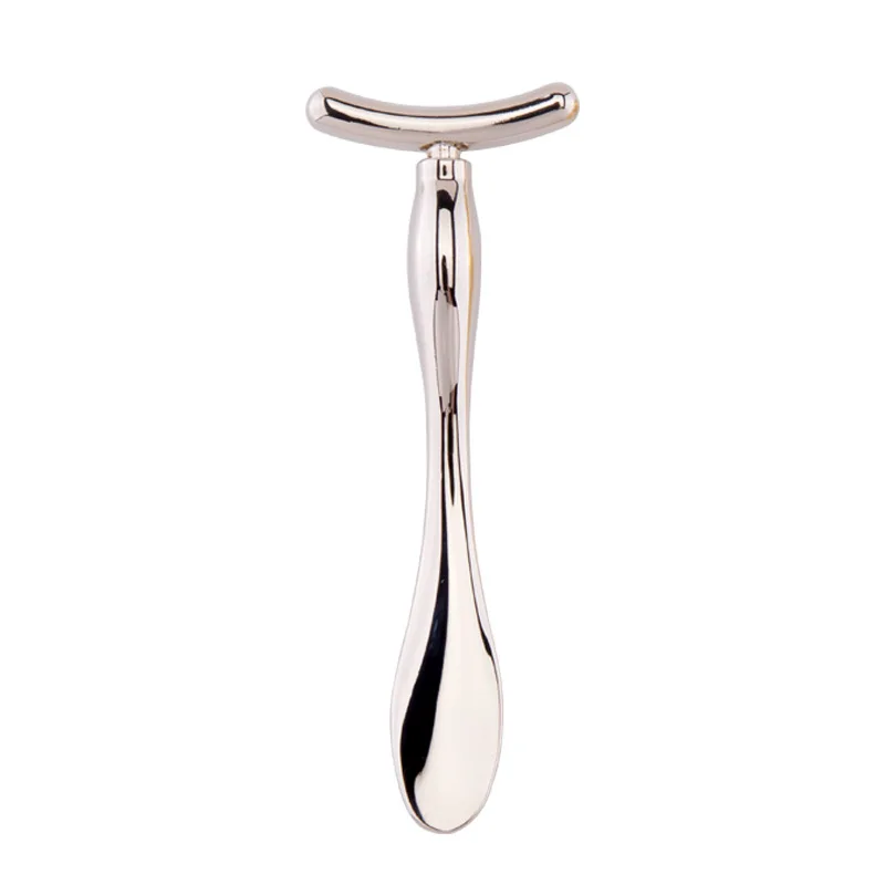 Metal Facial Lift Eye Cream Massage Spoon Beauty Bar Face Roller Face Cream Mask Spoon 3D Face Massage