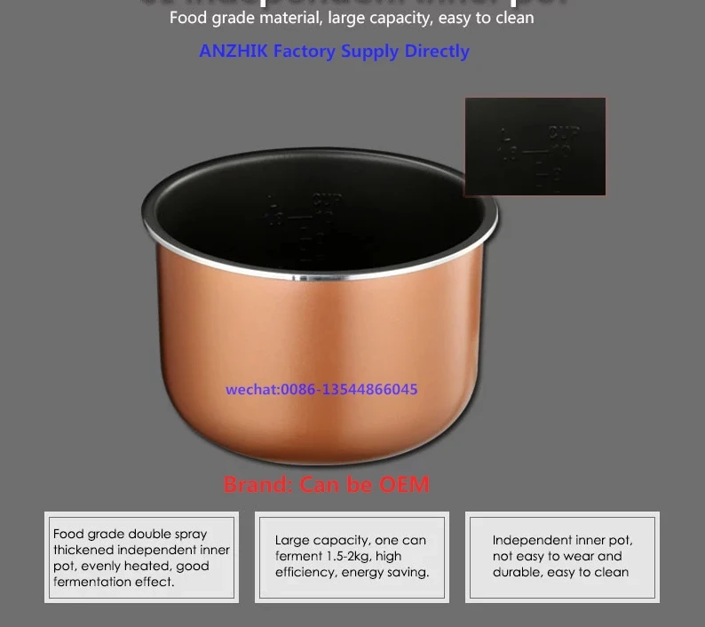 AZK215 AZK factory supply Full Intelligent Black Garlic Fermentation Machine for DIY Home-made Multi Function Health Maker