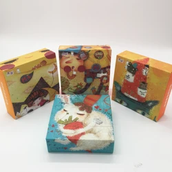 hot sale new structure easy fold 350gsm white cardboard for gift