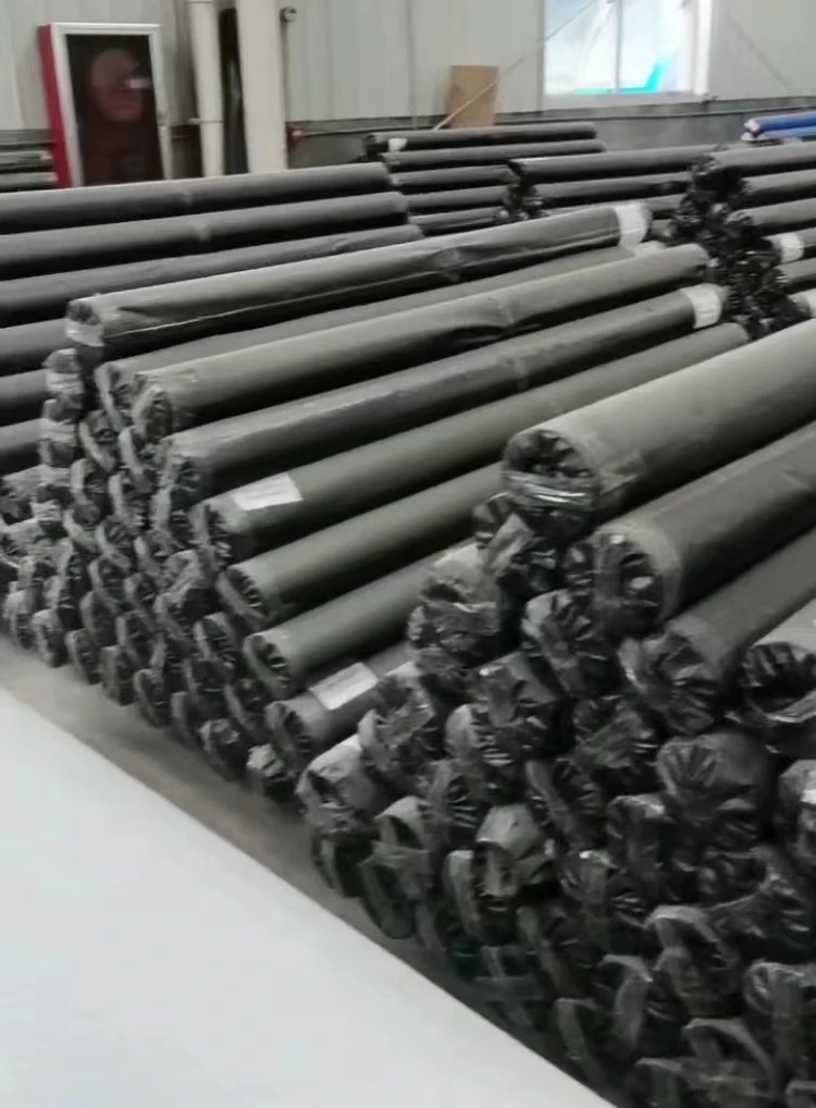 Водонепроницаемый 200GSM Высокое качество Черный Цвет PE брезент HDPE с покрытием на складе