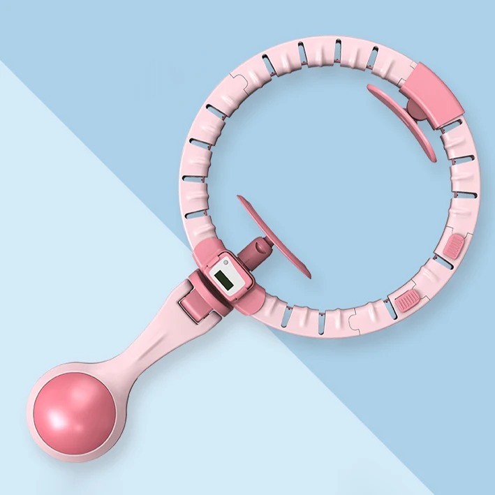 Multiple Size Led Fitness Smart Hula Loop Adjustable Weight Hula Ring Hoop for Adults Children