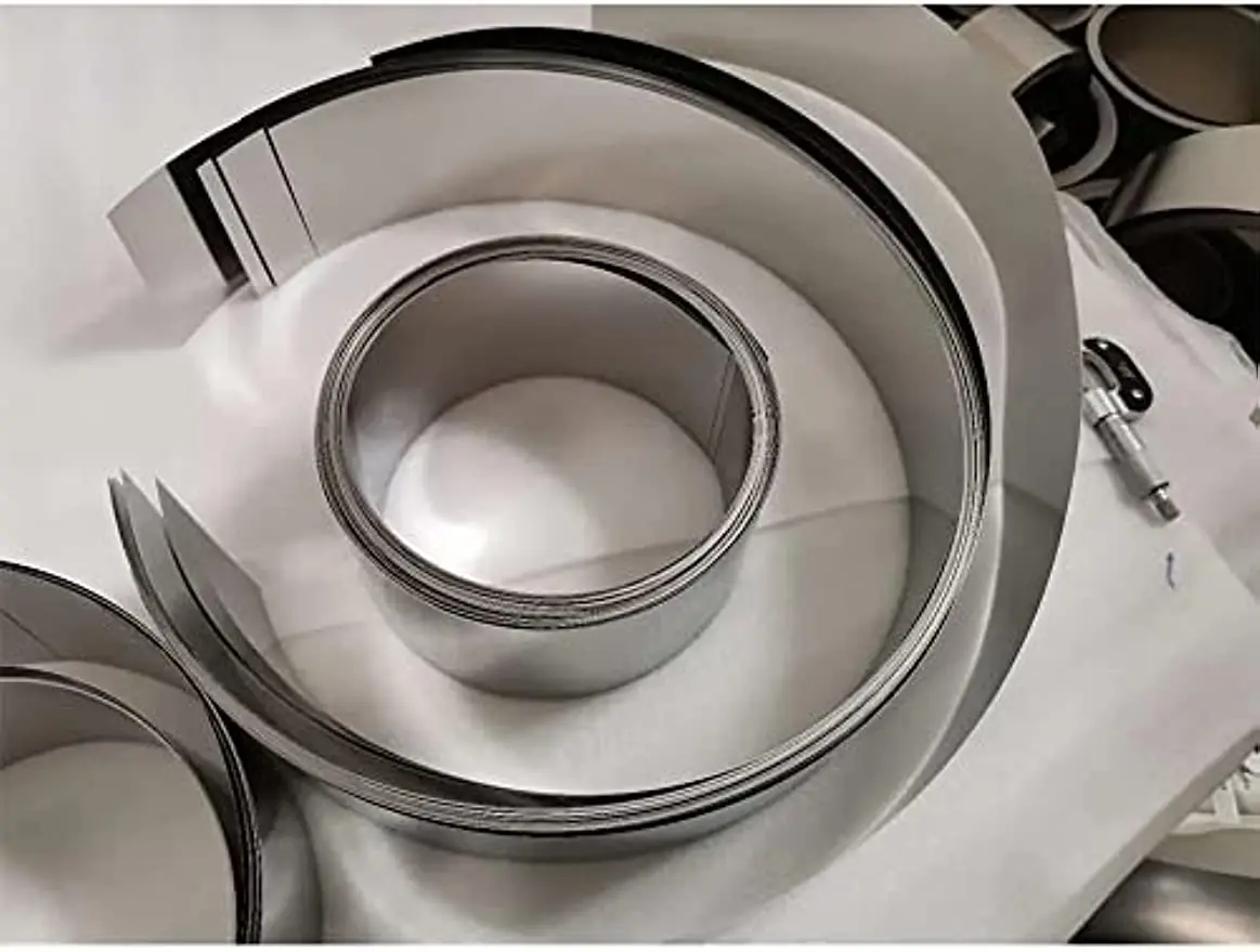 Титановая фольга, титановая лента, титановая кожа, импортная титановая фольга, 0,007-0,8 мм, научно-исследовательская титановая фольга