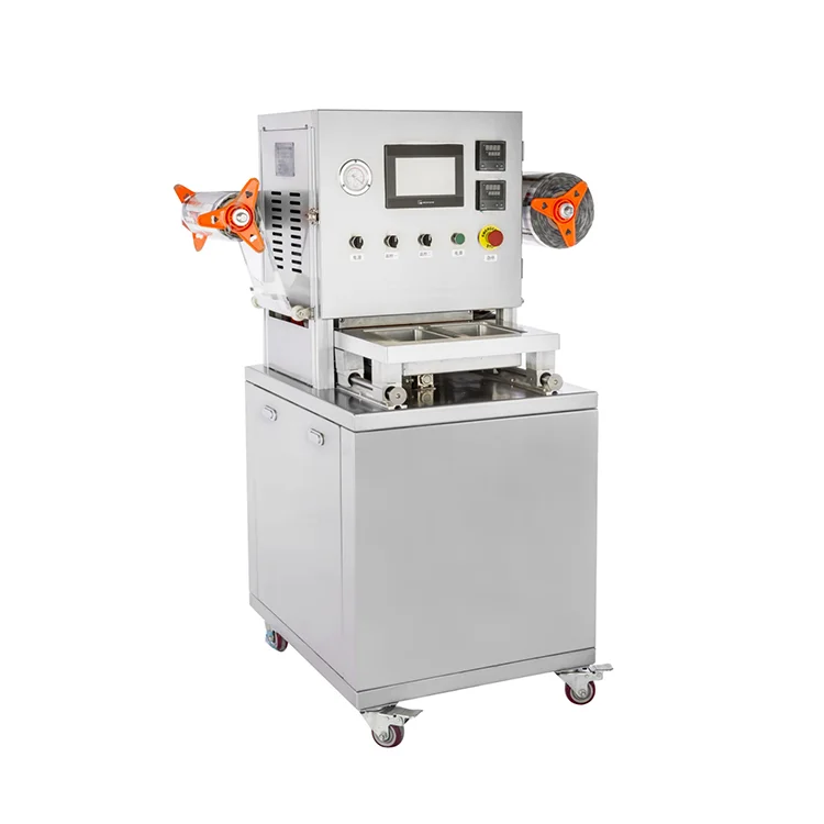
Semi-Automatic Gas Flushing Sealing Machine, Packing Tray Modified Atmosphere Packaging Sealer 