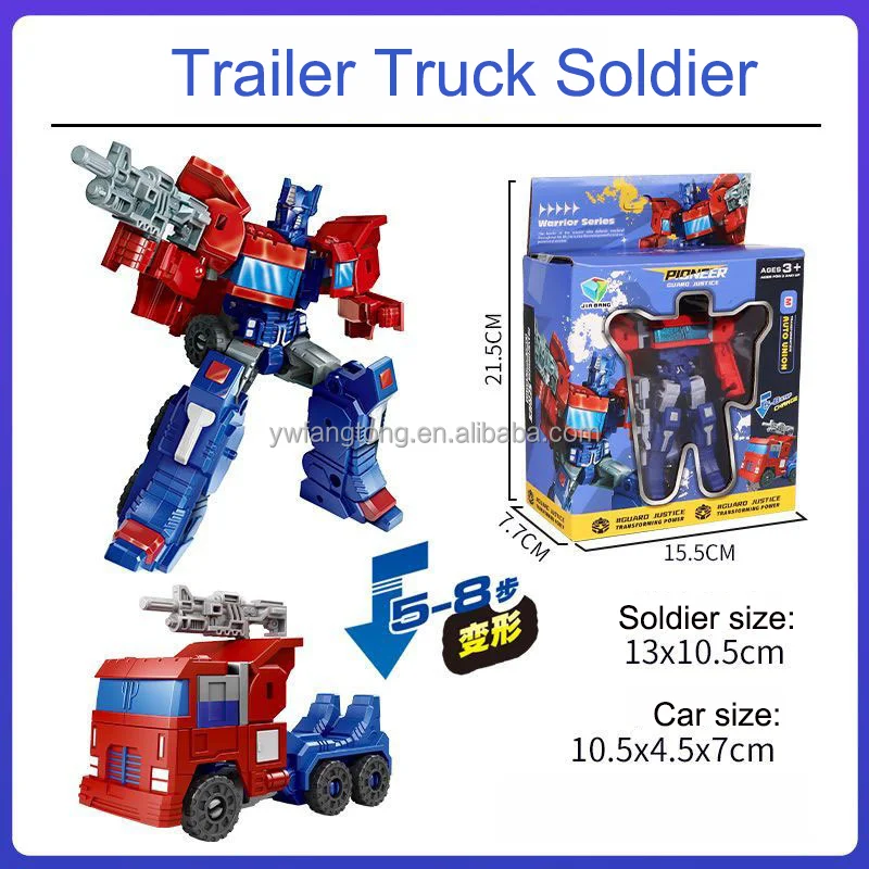 DMG Toy hot sale transformable deformation robot toys distortion inertial sliding car change shape robot trans robot toy car