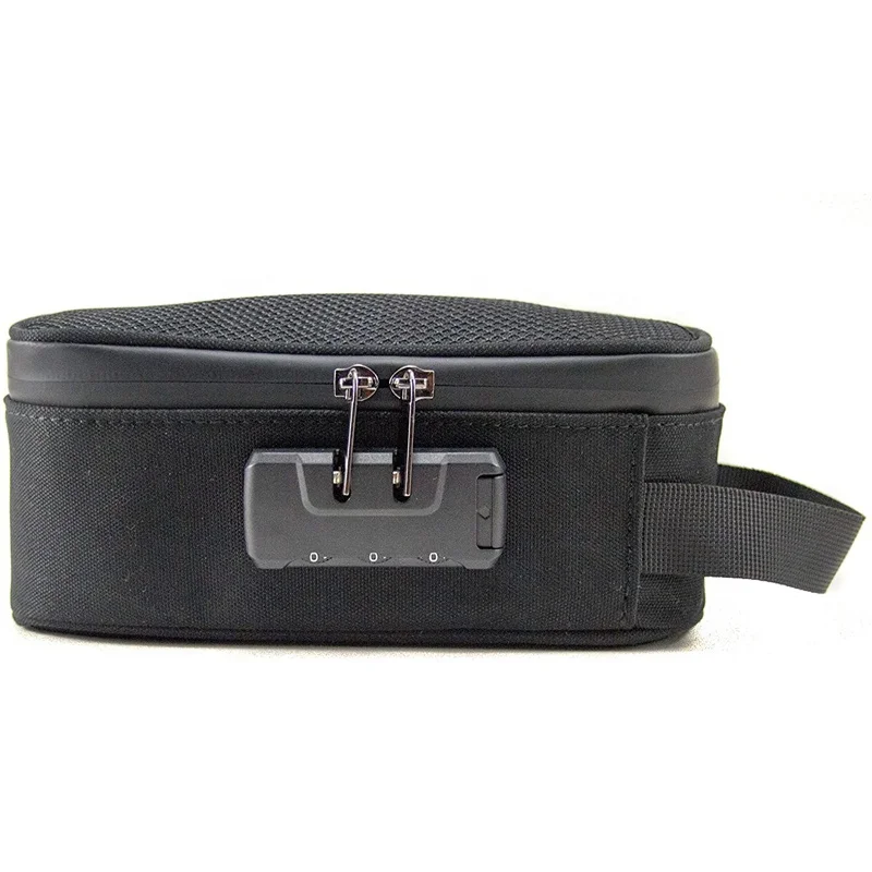 High Quality Customization Extra Large Smell Proof Bag Case Major Fashion Smell Proof Bag Stash Box With Lock