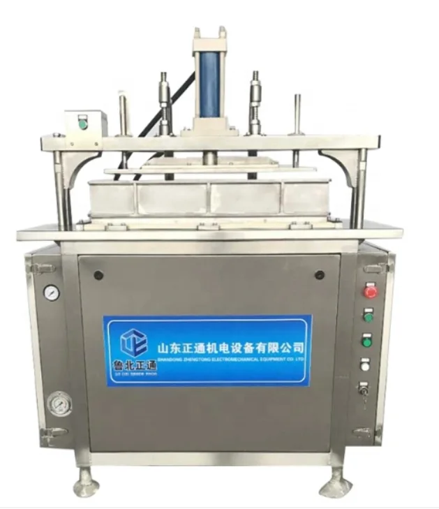 High Quality Automatic Frozen Meat Shaping Machine Double Mould Design for Meat Processing