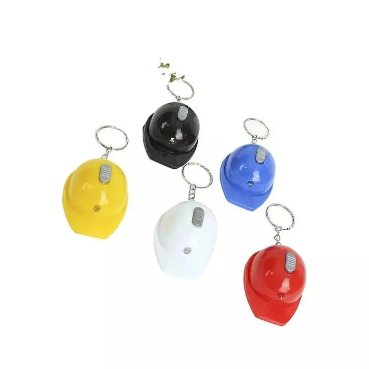 promotional items for beverage motorcycle safety helmet shaped bottle opener with custom logo LED keychain