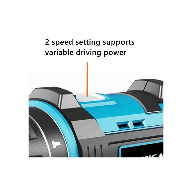 2021 Hot Sale Electric Power 18V lithium battery 50N.m Brushless Cordless Impact Concrete Metal Drill set model CD-B0318E-2T