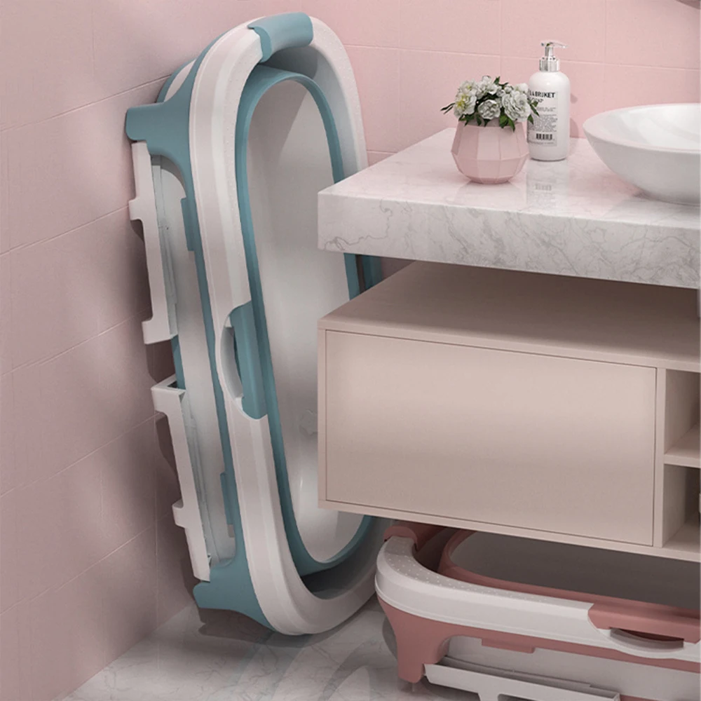 Adult Folding Household Bath Tub Small Family Baby Bathtub