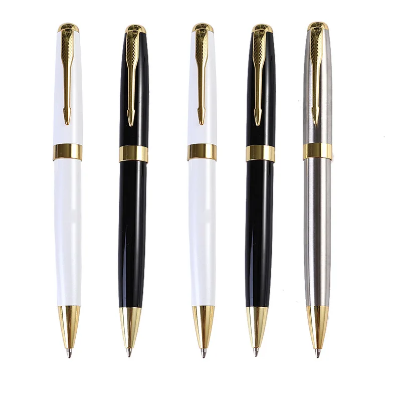 Wholesale Luxury Metal Ballpoint Pens Custom Logo Promotional Ballpoint Gift Pens