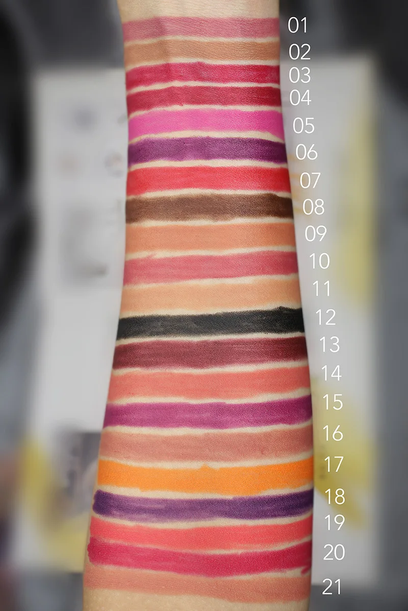 Wholesale Best Price Cosmetics Matte Lip liner Waterproof Long Lasting Lip Liner Pencils