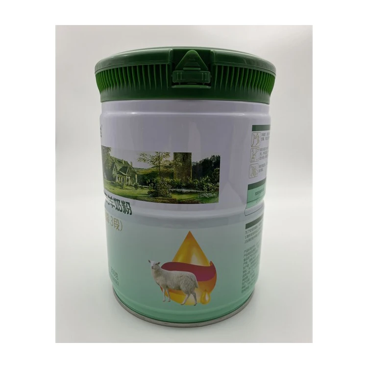 
2021 New Round Round Tin Can has Good Sealing Performance Applied to Packing Milk Powder Nutrition Powder And Other Dry Food 