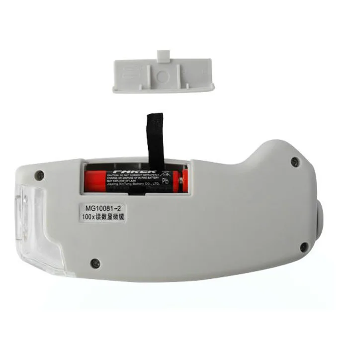MG10081-2 LED Light Measuring Pocket Microscope with Scale