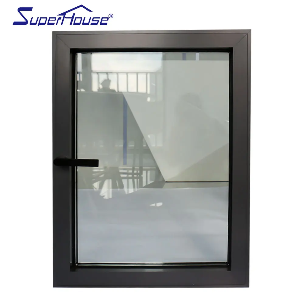 Superhouse Window Supplier in China Casement Window for Home Glass Window Customized with High-Quality Hardware