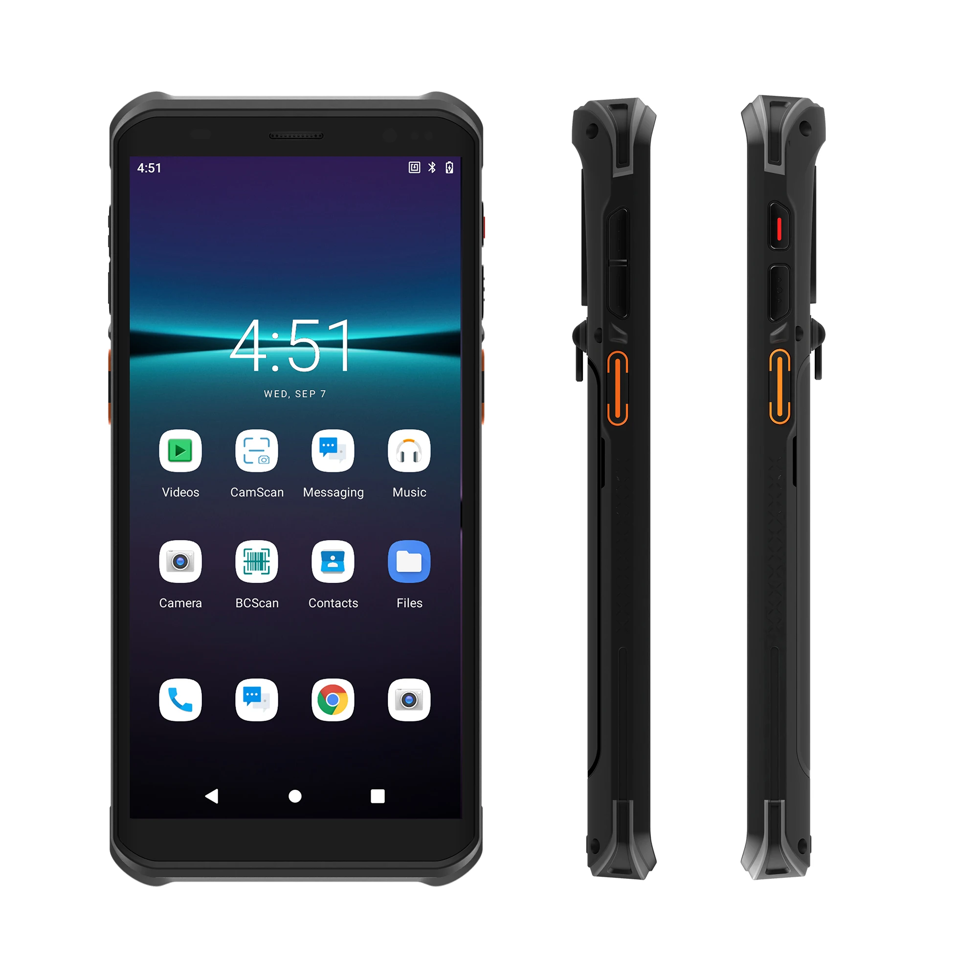 Прочный ручной логистический КПК с Android 11 OS 4G Wifi NFC RFID Reader 1D 2D штрих-код лазерный сканер