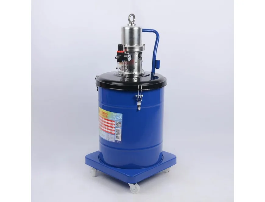 HG-45 SUMO Professional 50:1 High Pressure Air Grease Gun Pump Lubricator