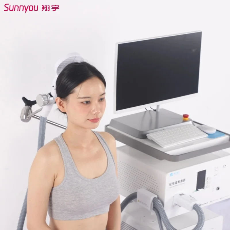 rtms transcranial magnetic stimulation light therapy brain machine for sale