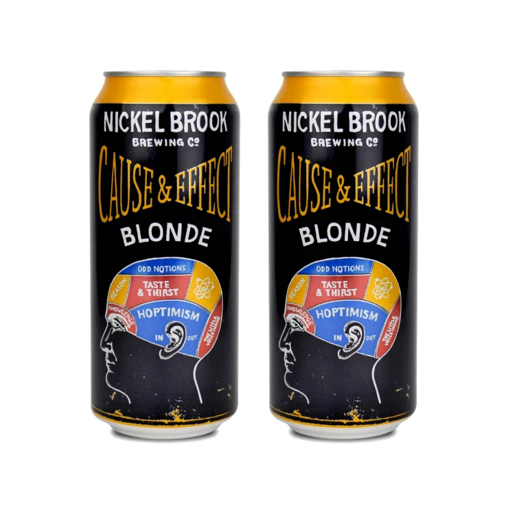 
 Заводской поставщик, консервированное пиво светлого цвета никель-Брук  