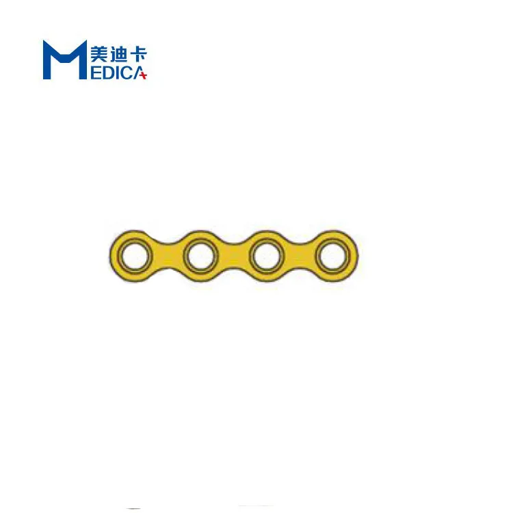 Orthopedic Maxillofacial plates Trauma Implants Manufacturer 2.0 mm  Maxillofacial straight Plates