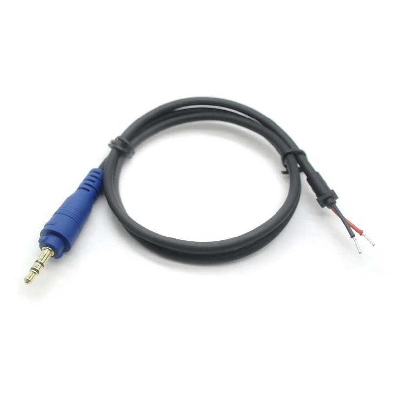 Factory Custom 3.5mm Audio Cable Straight Male with SR to Open Audio AUX Cables