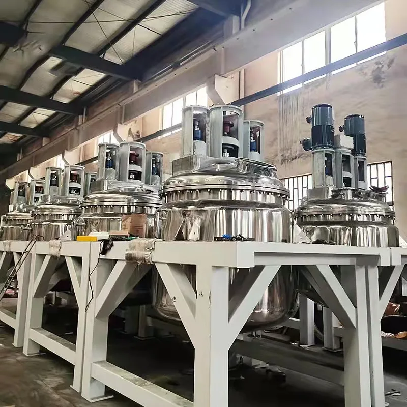 Best price stainless steel 500l chemical reactor 1000l 2000l industrial bio reaction mixer mixing stirred tank reactor tank