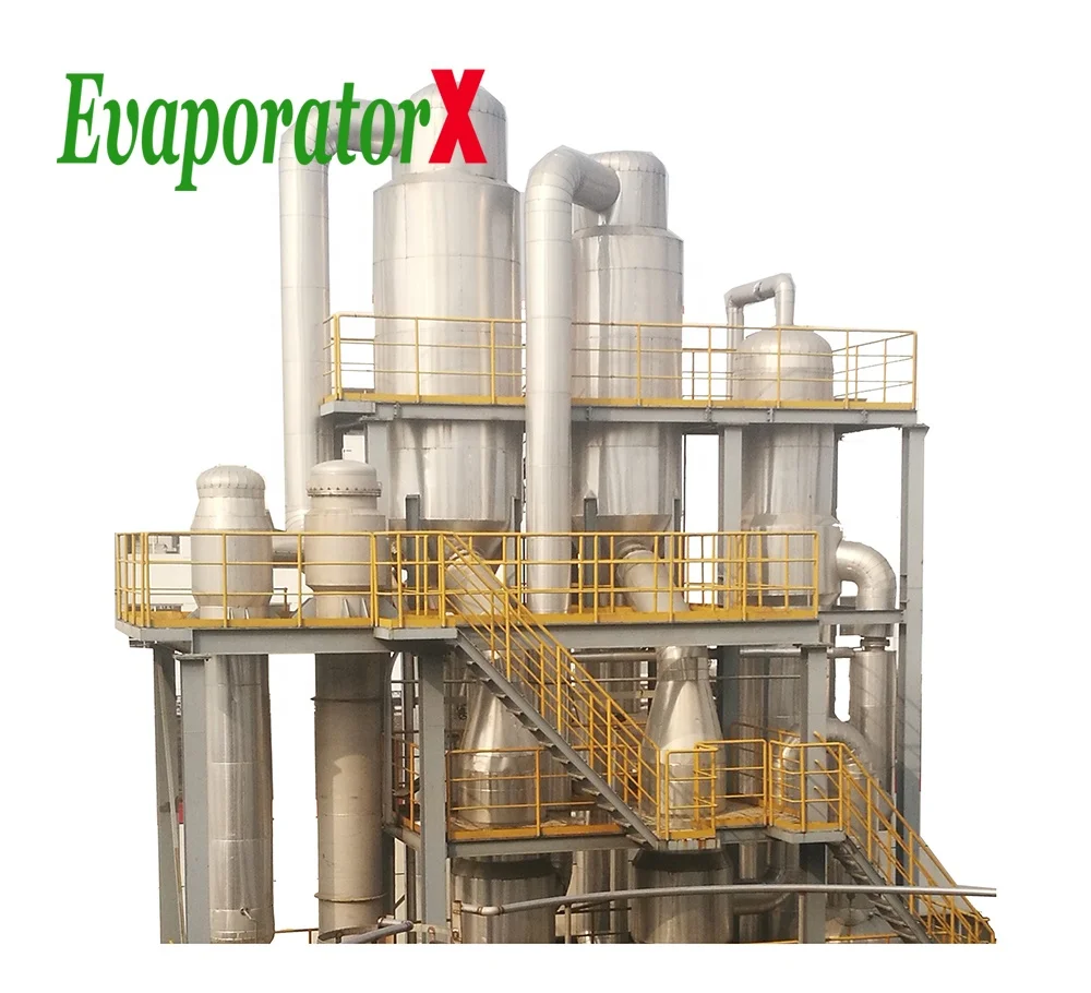 industrial Sodium Carbonate  Vacuum Pressure Reducer Evaporation Crystallizer Salt Evaporator