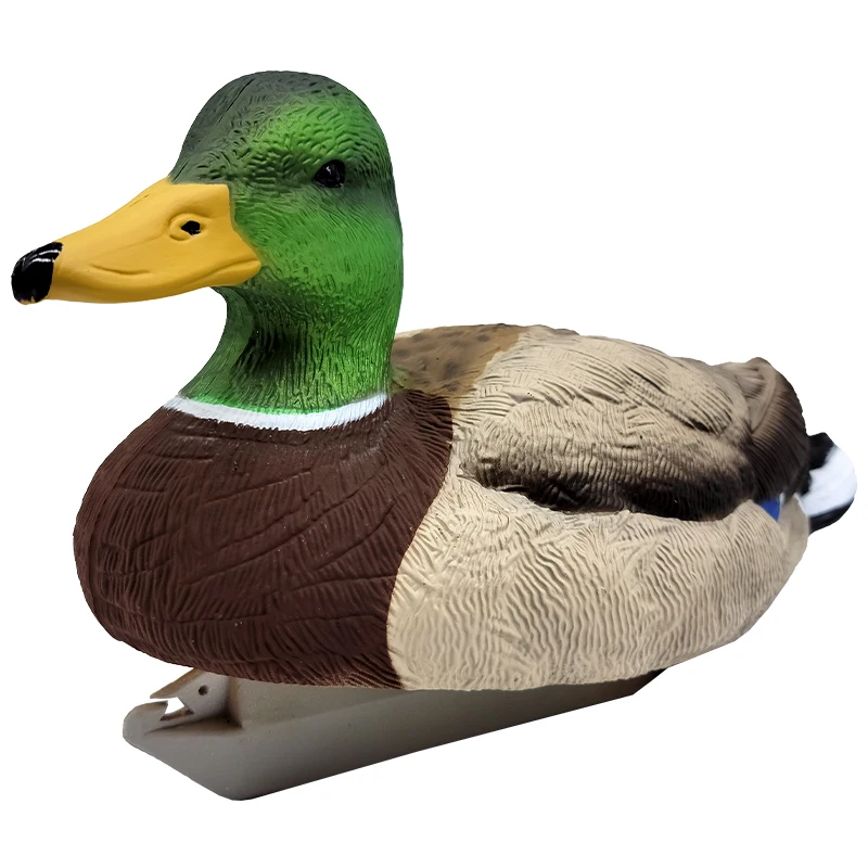 Hunting suppliers big size flocked floating duck shooting decoy hunting