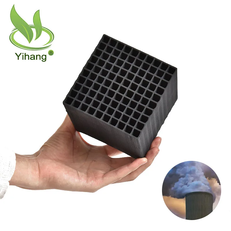 Hot sale Honeycomb Carbon Activated Cube For Aquarium Water Purification