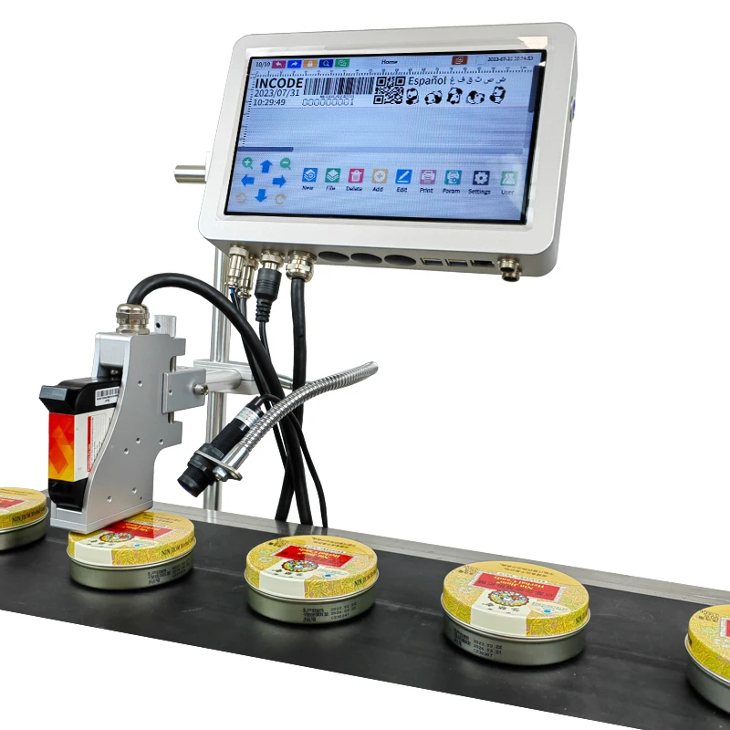 2025 New Arrivals Desktop Expiry Date Printing Machine Marking Machine Label Inkjet Printer QR Code Lot Number 25.4mm 12.7mm 6.5