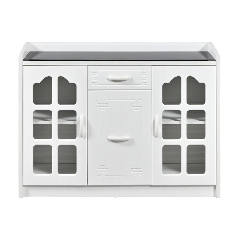 Simple design living room furniture multifunctional wooden storage wine cabinet