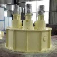 Horizontal Classifying Wheels Powder Cyclone Air Classifier For Fine Micron Powder