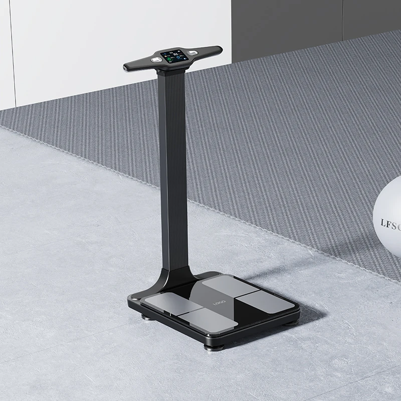 New Comprehensive Human Scale Body Elements Measurement Weight Scale 8 Electrodes Weighing Scale With BMI Calculator